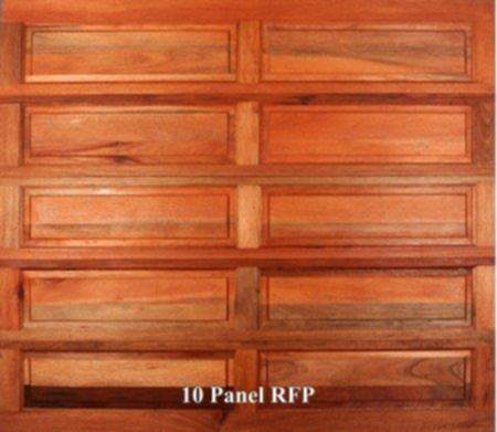 10 Panel Timber Door